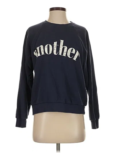 Pre-owned Assorted Brands Sweatshirt In Blue