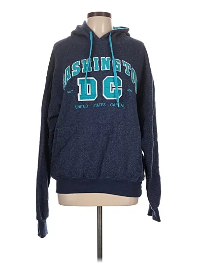 Pre-owned Assorted Brands Sweatshirt In Blue