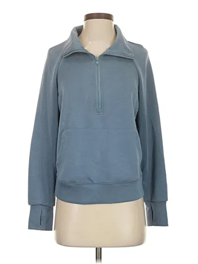 Pre-owned Assorted Brands Sweatshirt In Blue