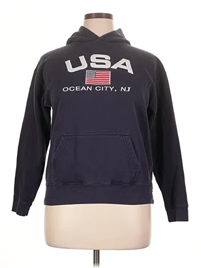 Pre-owned Assorted Brands Sweatshirt In Blue