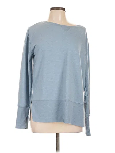 Pre-owned Assorted Brands Sweatshirt In Blue