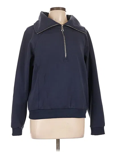 Pre-owned Assorted Brands Sweatshirt In Blue
