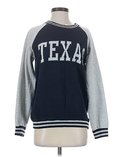 Pre-owned Assorted Brands Sweatshirt In Blue