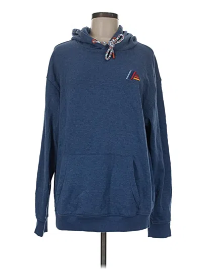Pre-owned Assorted Brands Sweatshirt In Blue