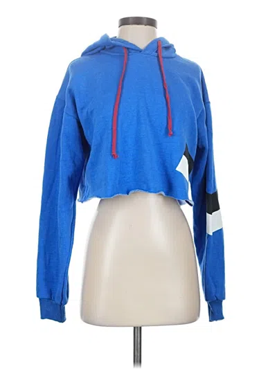 Pre-owned Assorted Brands Sweatshirt In Blue