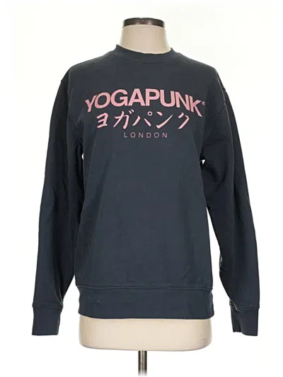 Pre-owned Assorted Brands Sweatshirt In Blue