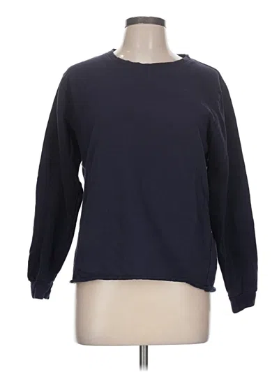 Pre-owned Assorted Brands Sweatshirt In Blue