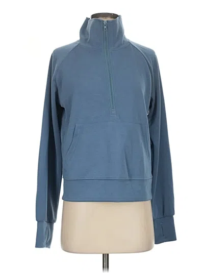 Pre-owned Assorted Brands Sweatshirt In Blue