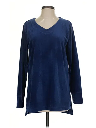 Pre-owned Assorted Brands Sweatshirt In Blue
