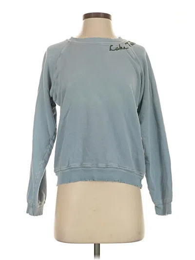 Pre-owned Assorted Brands Sweatshirt In Blue