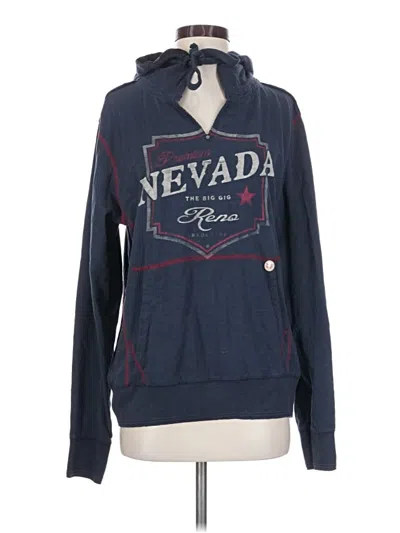 Pre-owned Assorted Brands Sweatshirt In Blue