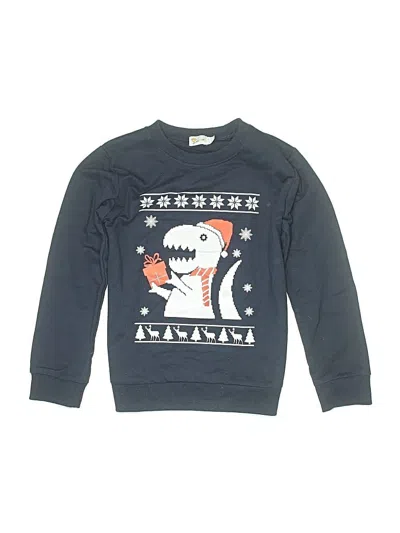 Pre-owned Assorted Brands Kids' Sweatshirt In Blue