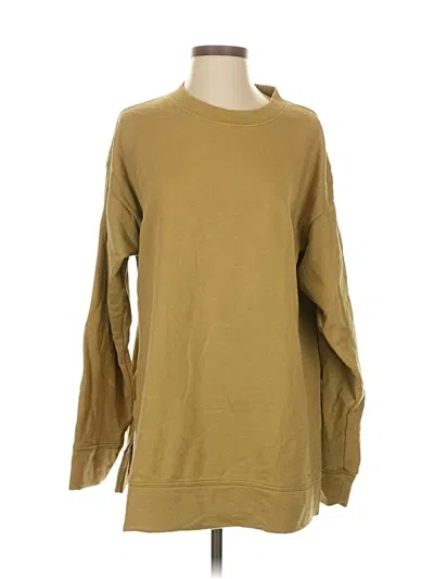 Pre-owned Assorted Brands Sweatshirt In Brown