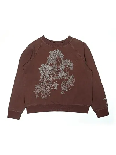 Pre-owned Assorted Brands Kids' Sweatshirt In Brown