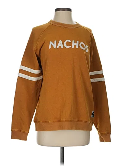Pre-owned Assorted Brands Sweatshirt In Brown
