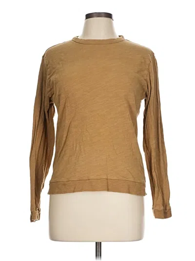 Pre-owned Assorted Brands Sweatshirt In Brown