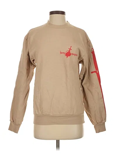 Pre-owned Assorted Brands Sweatshirt In Brown