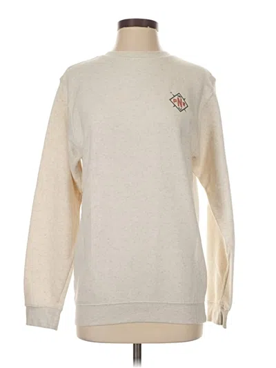 Pre-owned Assorted Brands Sweatshirt In Brown