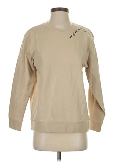 Pre-owned Assorted Brands Sweatshirt In Brown