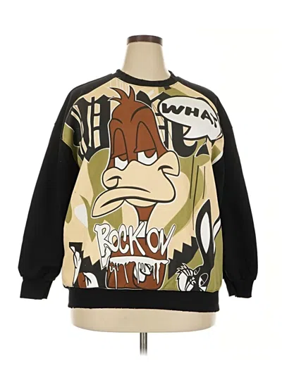 Pre-owned Assorted Brands Sweatshirt In Brown