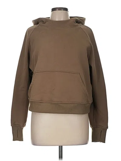 Pre-owned Assorted Brands Sweatshirt In Brown