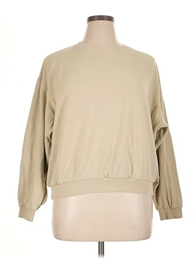 Pre-owned Assorted Brands Sweatshirt In Brown
