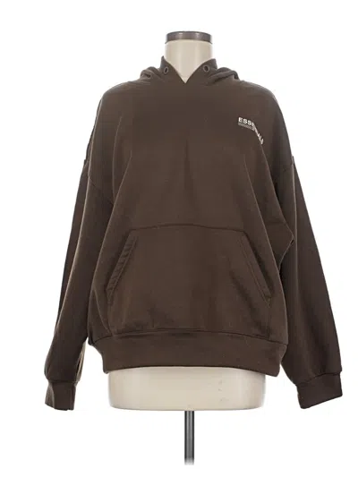 Pre-owned Assorted Brands Sweatshirt In Brown