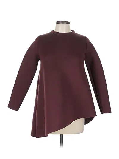 Pre-owned Assorted Brands Sweatshirt In Burgundy