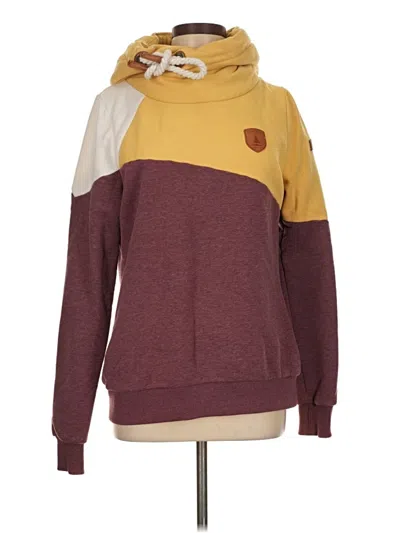 Pre-owned Assorted Brands Sweatshirt In Burgundy