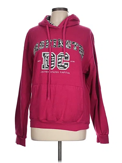 Pre-owned Assorted Brands Sweatshirt In Burgundy