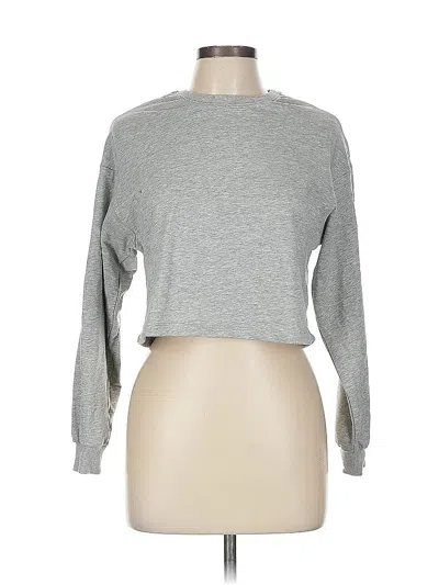 Pre-owned Assorted Brands Sweatshirt In Gray