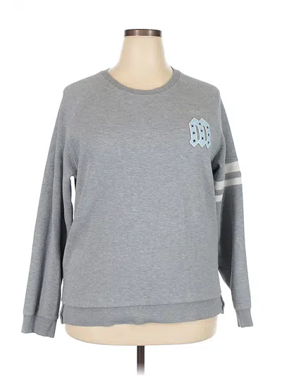 Pre-owned Assorted Brands Sweatshirt In Gray