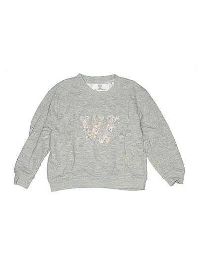 Pre-owned Assorted Brands Kids' Sweatshirt In Gray