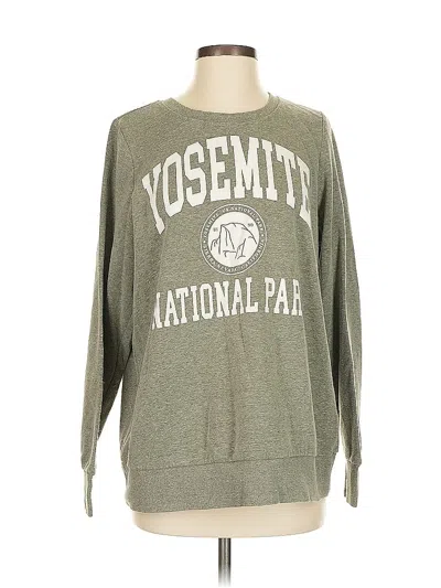 Pre-owned Assorted Brands Sweatshirt In Gray