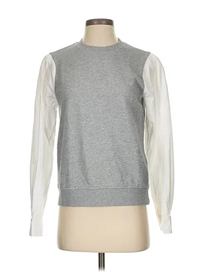 Pre-owned Assorted Brands Sweatshirt In Gray