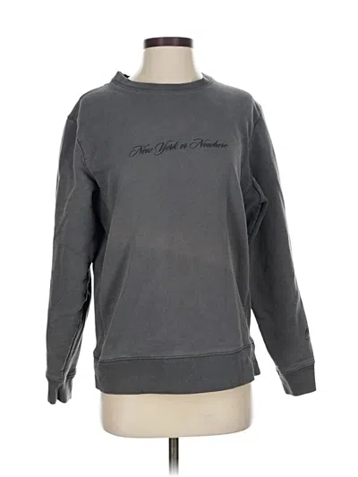 Pre-owned Assorted Brands Sweatshirt In Gray