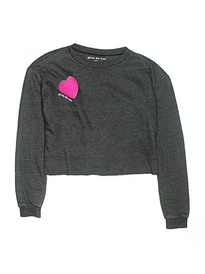 Pre-owned Assorted Brands Kids' Sweatshirt In Gray