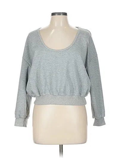 Pre-owned Assorted Brands Sweatshirt In Gray
