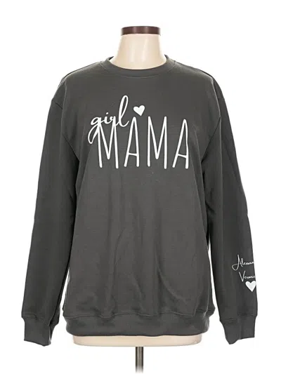 Pre-owned Assorted Brands Sweatshirt In Gray