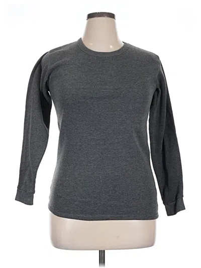 Pre-owned Assorted Brands Sweatshirt In Gray