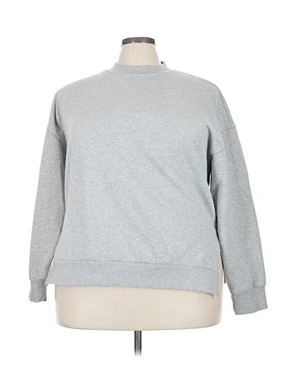 Pre-owned Assorted Brands Sweatshirt In Gray