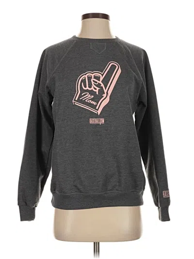 Pre-owned Assorted Brands Sweatshirt In Gray