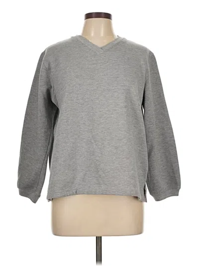 Pre-owned Assorted Brands Sweatshirt In Gray