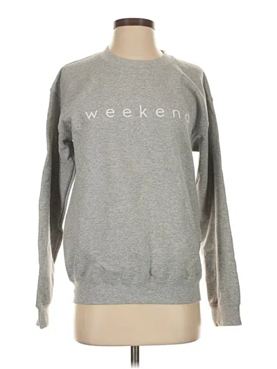 Pre-owned Assorted Brands Sweatshirt In Gray