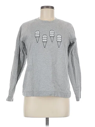 Pre-owned Assorted Brands Sweatshirt In Gray