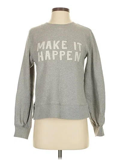 Pre-owned Assorted Brands Sweatshirt In Gray