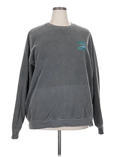 Pre-owned Assorted Brands Sweatshirt In Gray
