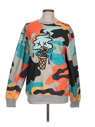 Pre-owned Assorted Brands Sweatshirt In Gray