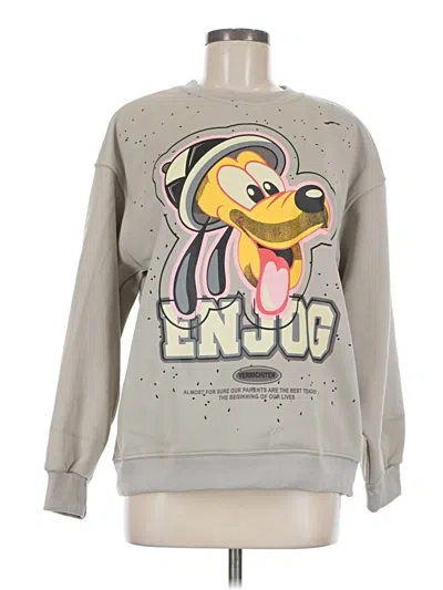 Pre-owned Assorted Brands Sweatshirt In Gray