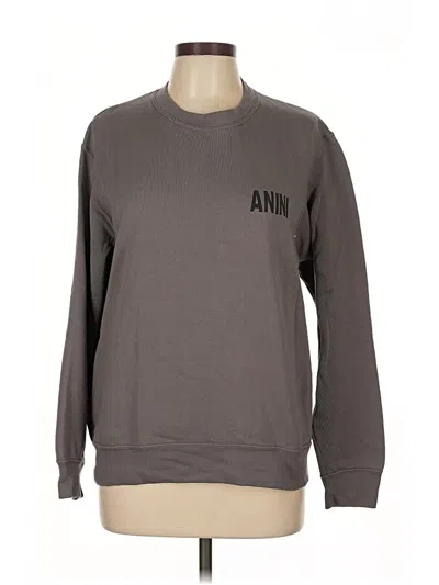 Pre-owned Assorted Brands Sweatshirt In Gray